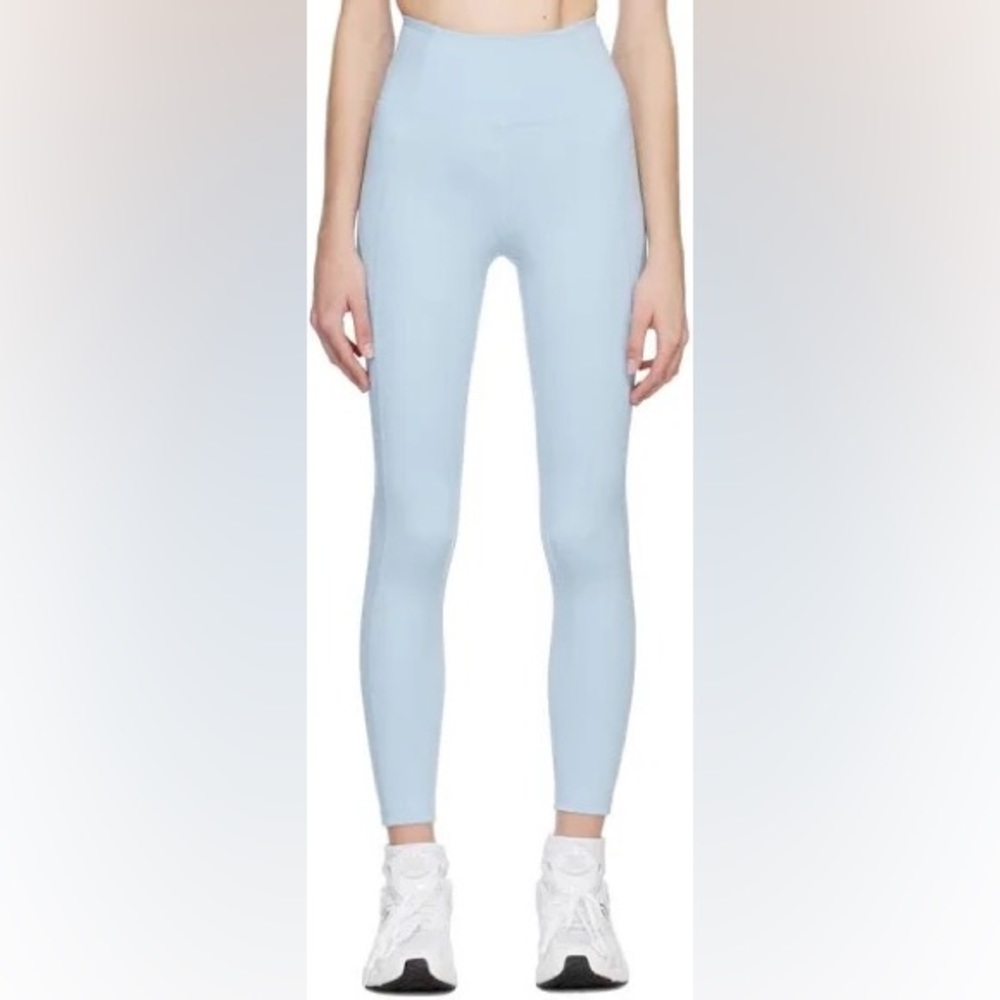 Girlfriend Collective Droplet Compressive High-Rise Legging - Baby Blue